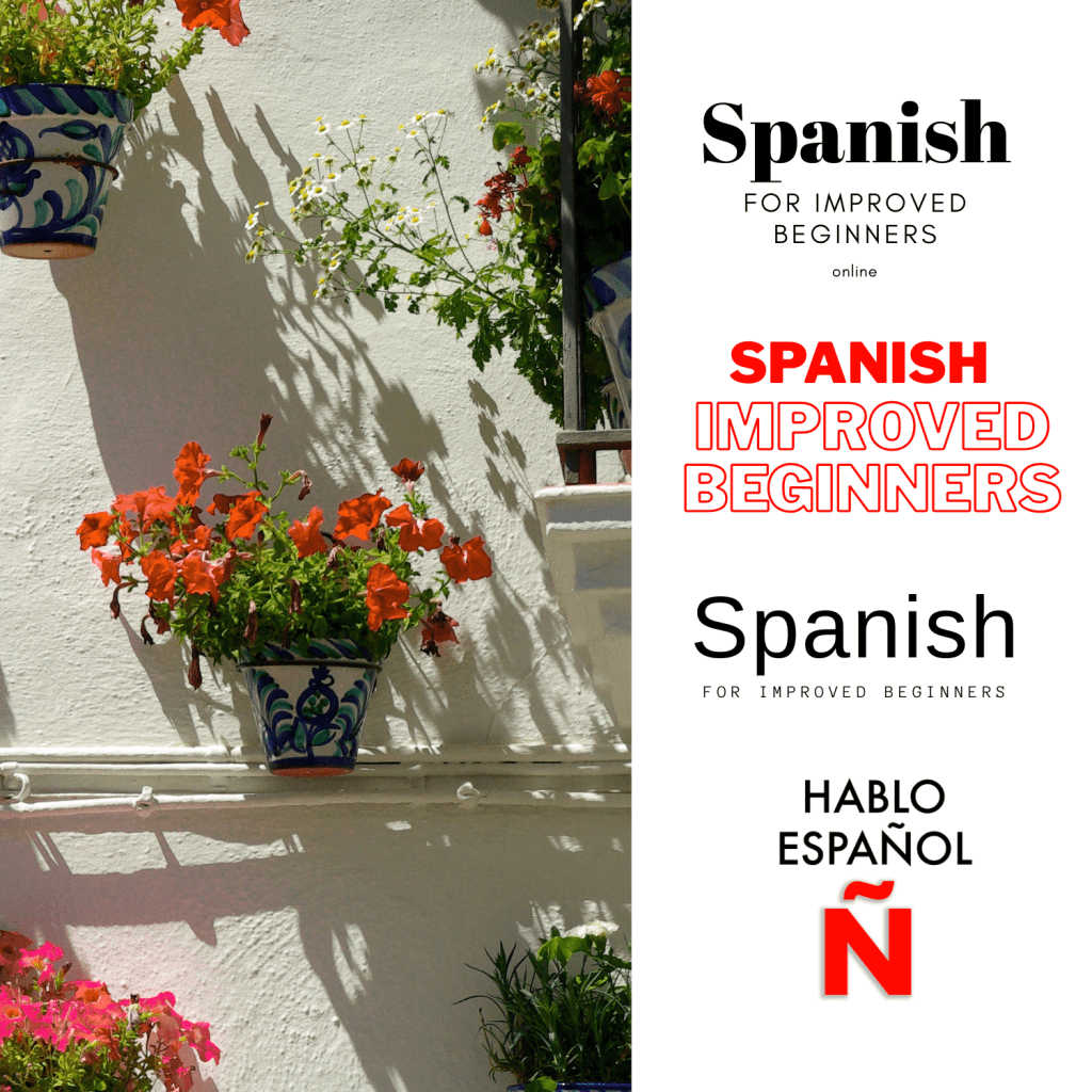 Spanish Conversation Classes for Improved Beginners 7:30pm - 8:45pm